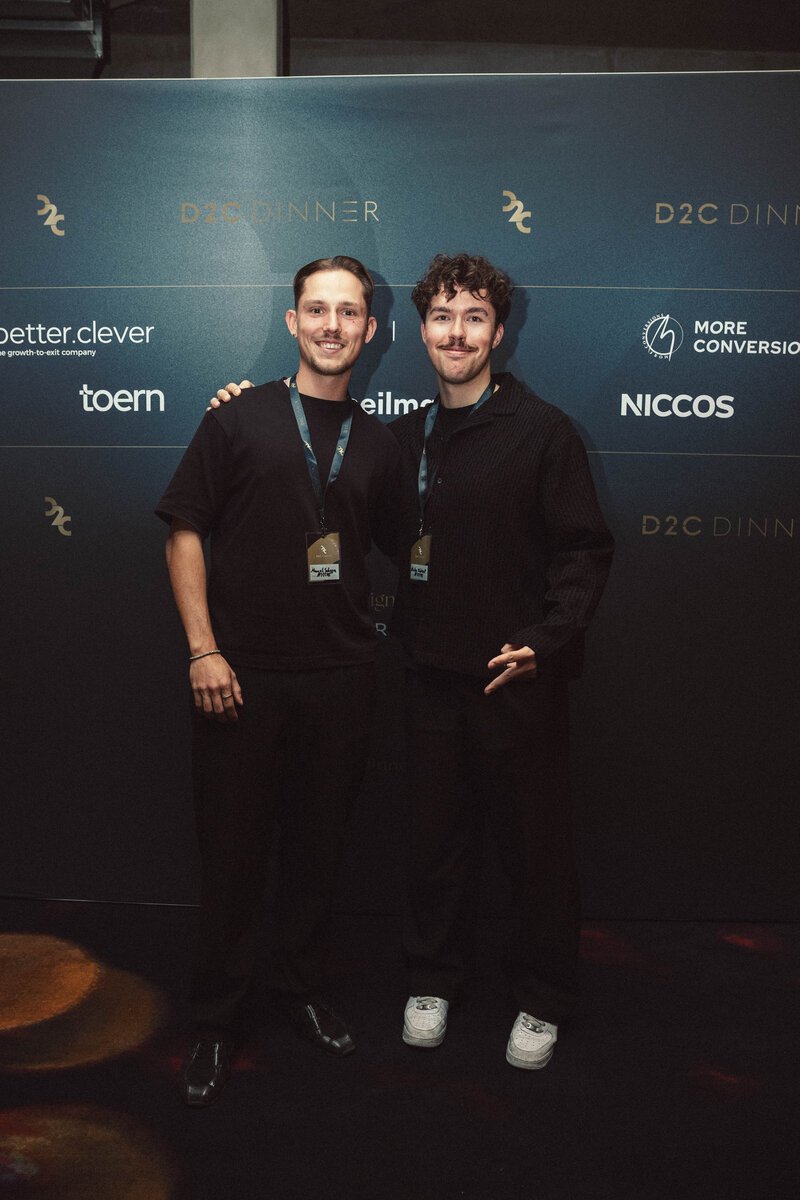 NICCOS Gründer beim D2C Dinner Hamburg
