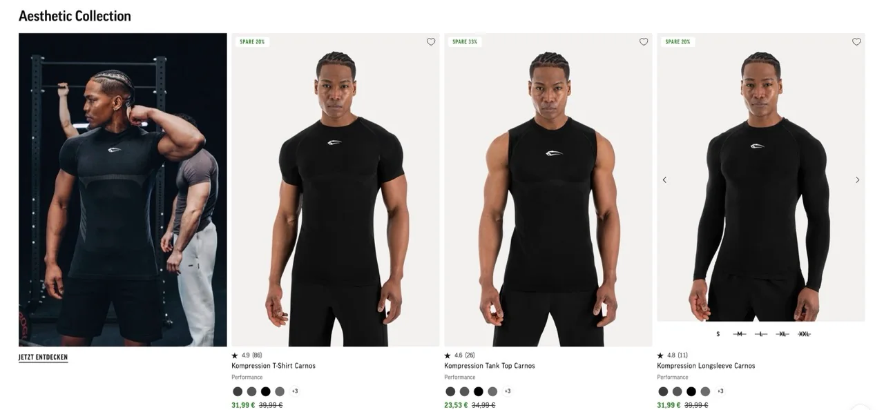 SMILODOX Collection Page auf Shopify Plus