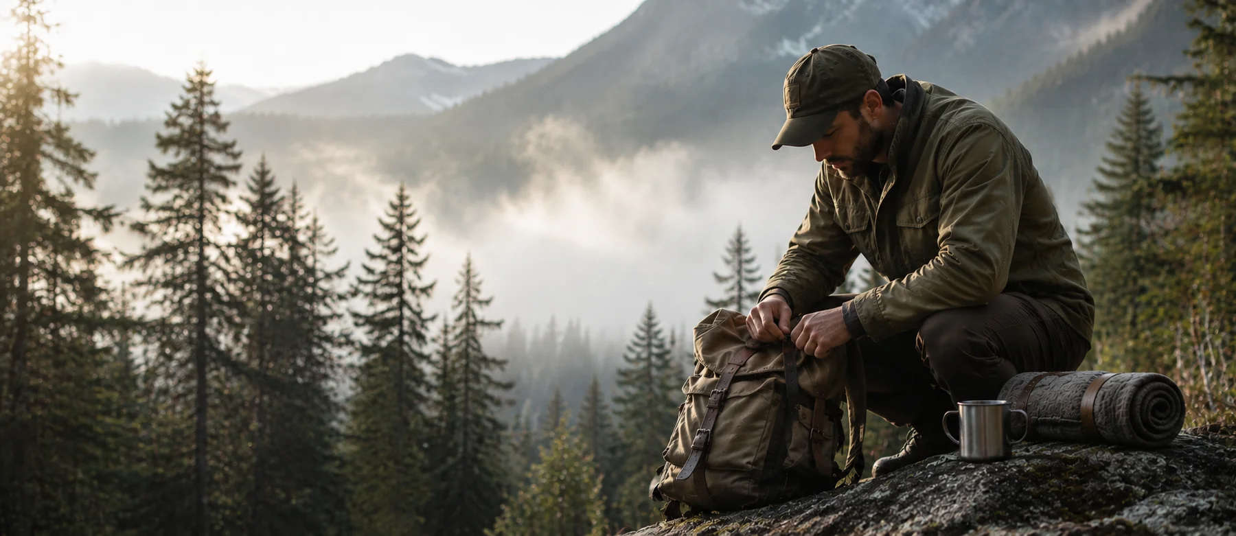 Militärshop: Outdoor-Ausrüstung in den Schweizer Bergen