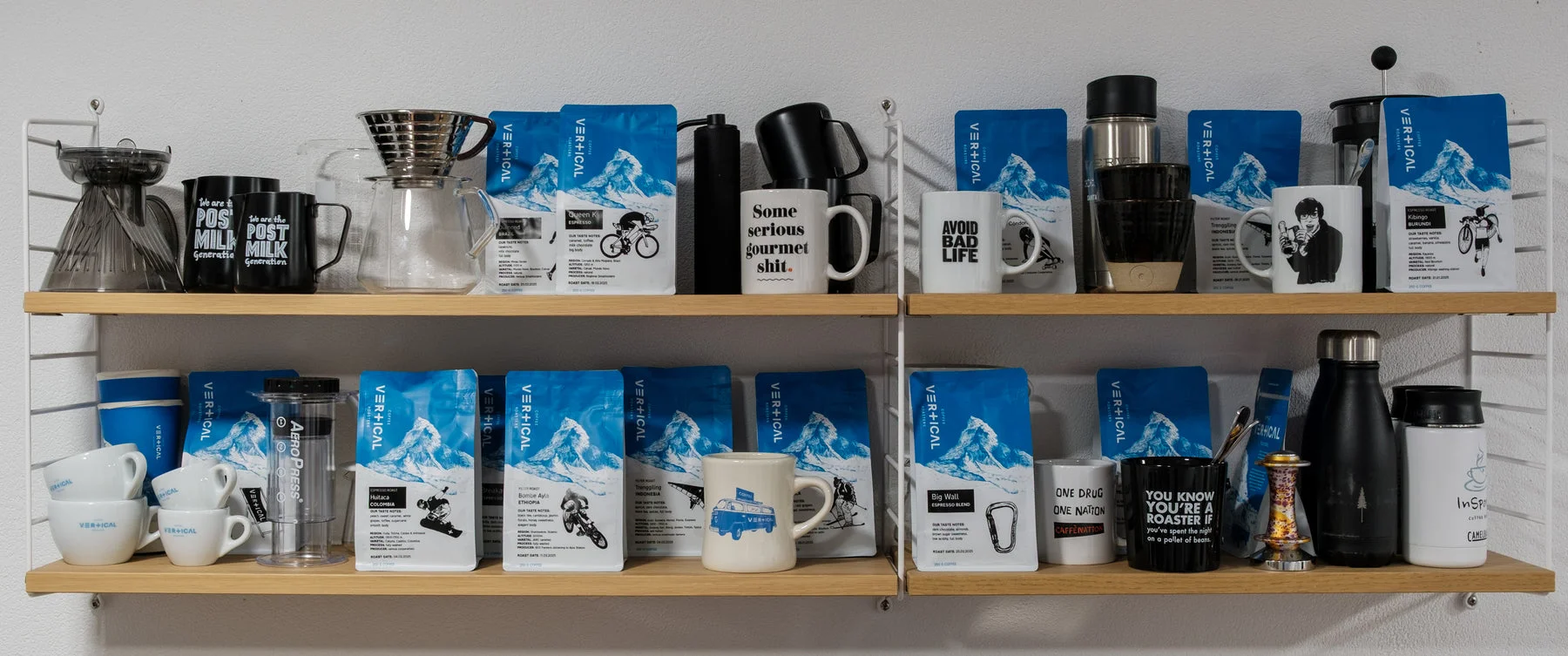 Vertical Coffee: Kaffee und Zubehör im Rösterei-Sortiment