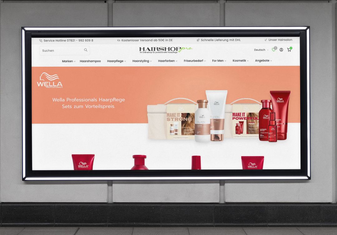 Hairshop Pro: Migration von Plenty Markets auf Shopify Plus